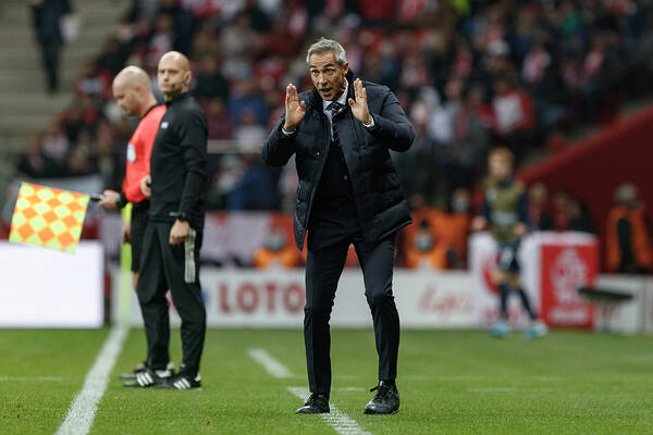 Paulo Sousa nie był zadowolony w trakcie spotkania z Andorą. "Nie gramy dobrze" [WIDEO]
