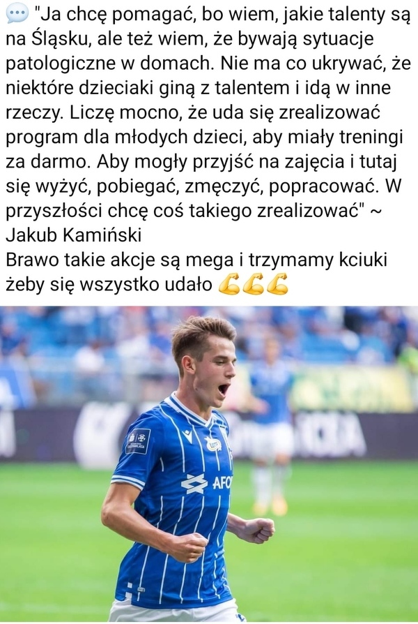 Jakub Kamiński o swoich planach 
