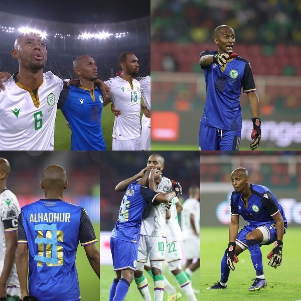 Wczoraj  przeciwko Kamerunowi w bramce reprezentacji Komorów stanął lewy obrońca, Chaker Alhadhur