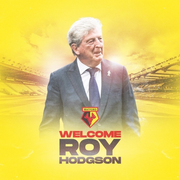 Roy Hodgson nowym trenerem Watfordu