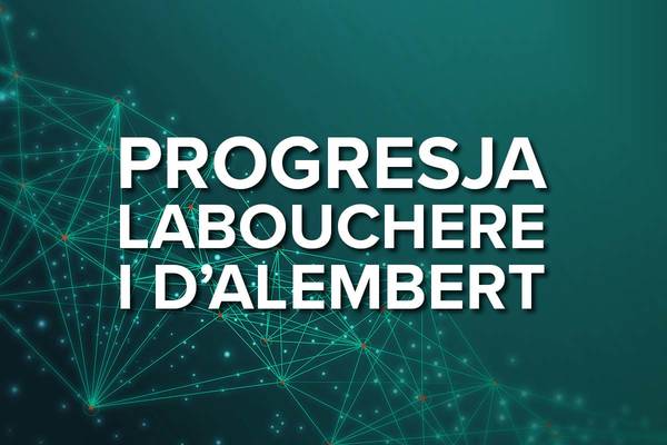 Progresja Labouchere i progresja D'Alembert w bukmacherce