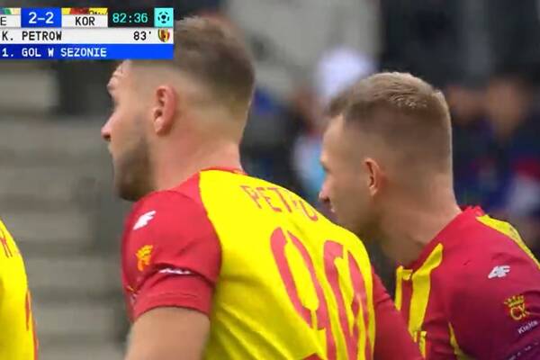 Starcie beniaminków na remis. Piękny gol głową, grad bramek, a Miedź ciągnie do dna tabeli Ekstraklasy [WIDEO]