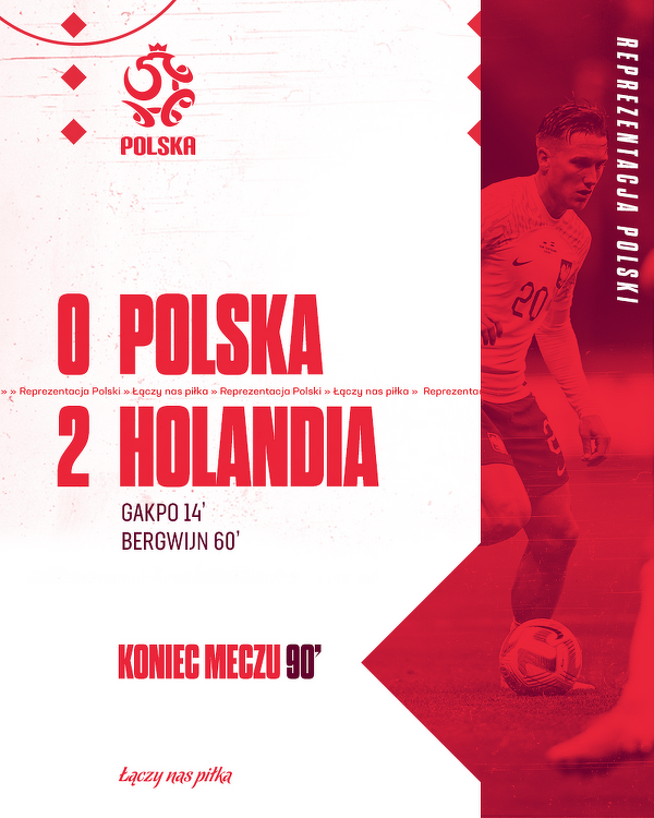 Polska przegrywa z Holandią