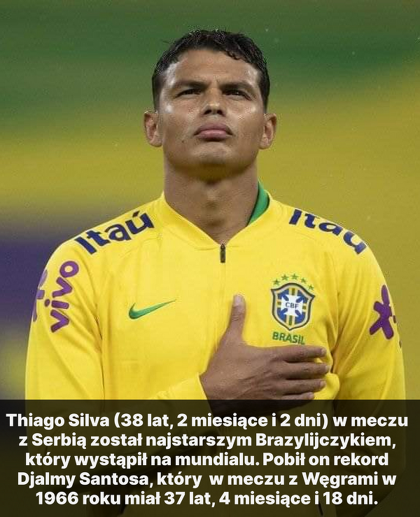 Thiago Silva ustanowił nowy rekord reprezentacji Brazylii