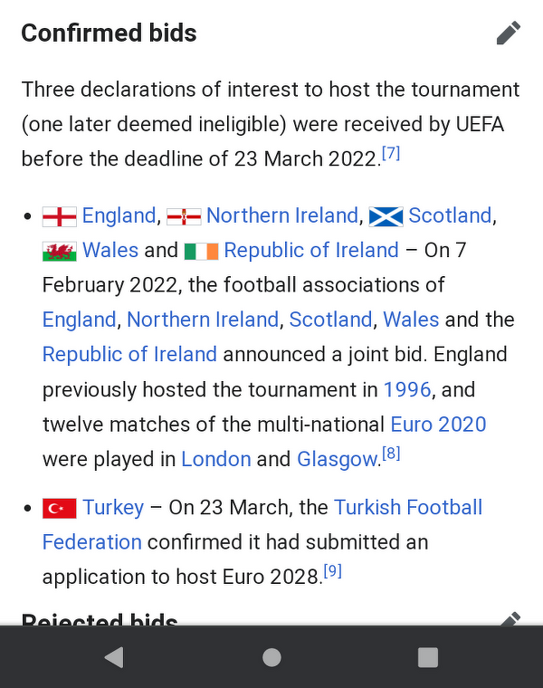 Kto zorganizuje Euro 2028? Wielka Brytania i Irlandia czy Turcja?