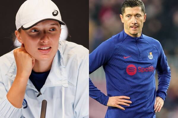 Świątek zaczęła mówić o Lewandowskim. Co za słowa o piłkarzu