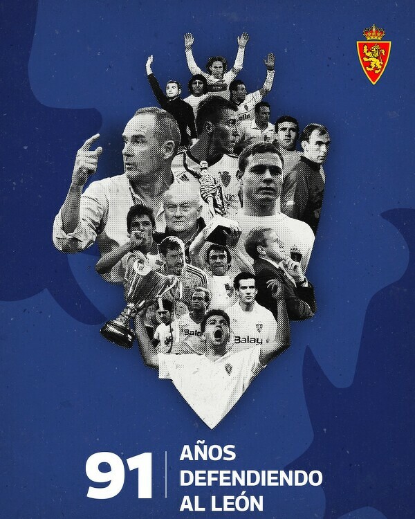 Real Saragossa świętuje dzisiaj 91 rocznicę założenia 