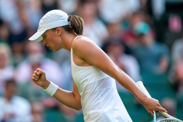 Świątek poznała rywalkę na Wimbledonie. Ciężary od samego początku