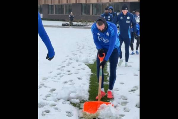 Vardy zażartował z klubowego kolegi. Nagranie podbija social media [WIDEO]