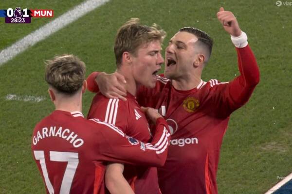 Hojlund i Garnacho wreszcie się przełamali. Manchester United lepszy od Leicester [WIDEO]