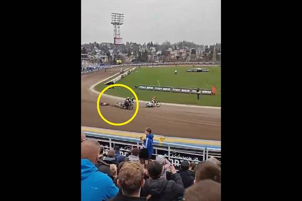 Koszmarna kraksa mistrza świata. Lądował helikopter [WIDEO]