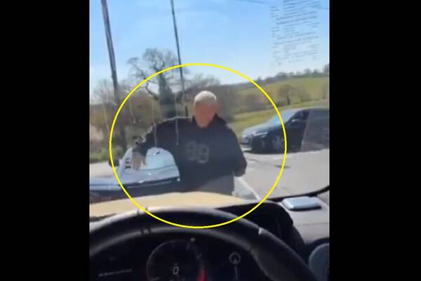 Gwiazdor Tottenhamu nie wytrzymał. Aż wysiadł z samochodu [WIDEO]