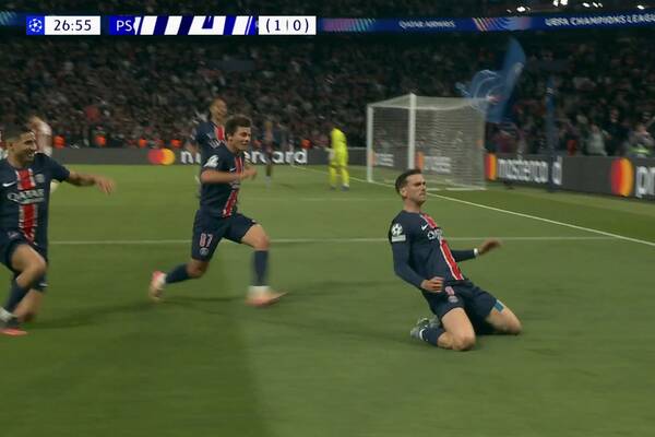 Ale petarda! Piękny gol dla PSG z Arsenalem [WIDEO]