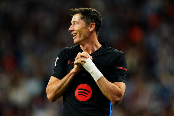 Lewandowski o koronie króla strzelców. Tak podchodzi do walki z Mbappe [WIDEO]