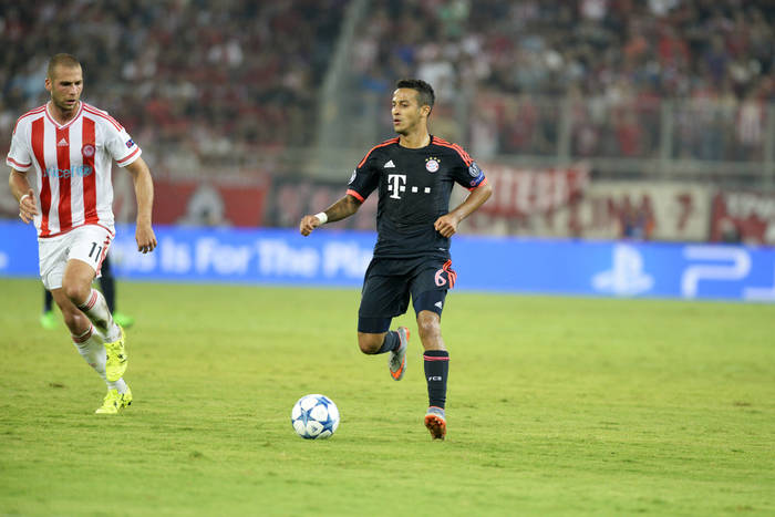 Thiago wznowił treningi z Bayernem