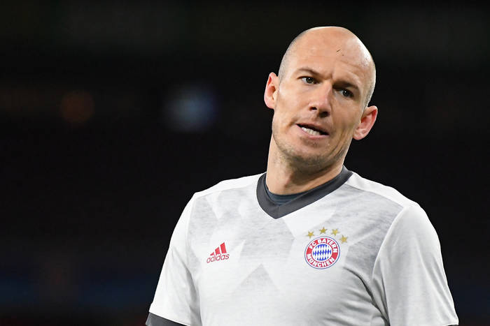 Arjen Robben zakończy karierę w 2018 roku? "Koniec jest bliski, taka jest rzeczywistość"