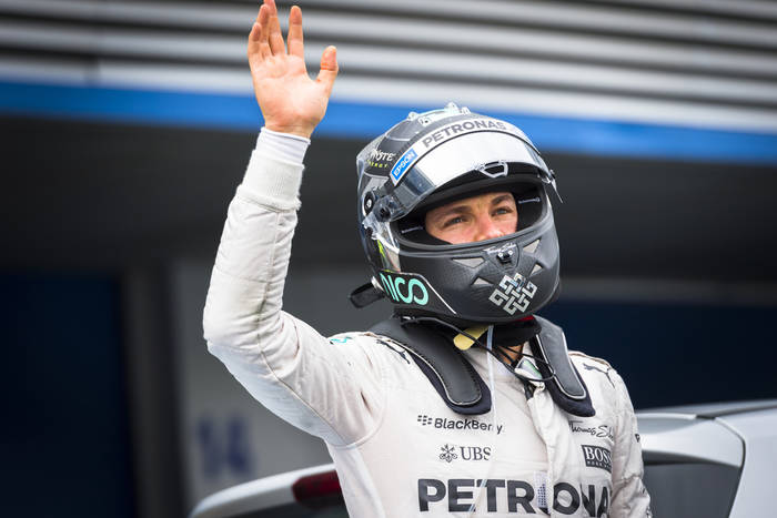 Rosberg z pole position w GP Rosji