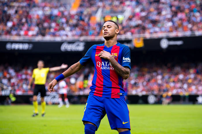 Neymar opuścił trening Barcelony. "Przeciążenie, ale bez kontuzji"