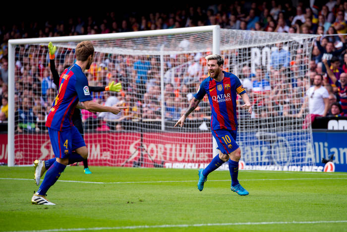 Messi znowu strzela z wolnego i zapewnia Barcelonie awans [VIDEO]
