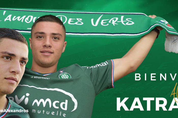 Katranis podpisał pięcioletni kontrakt z AS Saint-Etienne
