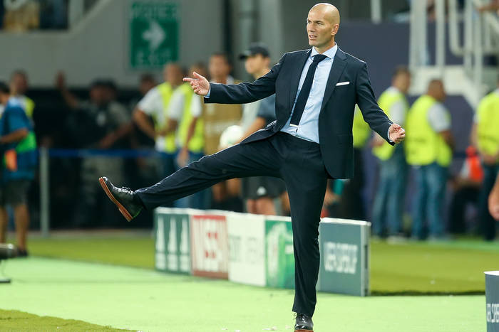 Zidane broni zawodnika Realu. "To wstyd, że tak go oceniają. Jest najlepszy ze wszystkich"