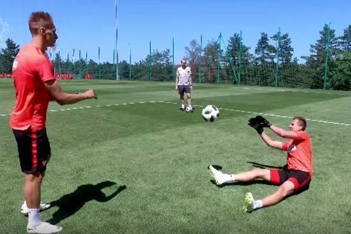 Bramkarz Milik i zawody na strzelnicy. Tak wyglądał ostatni dzień zgrupowania w Arłamowie [VIDEO]