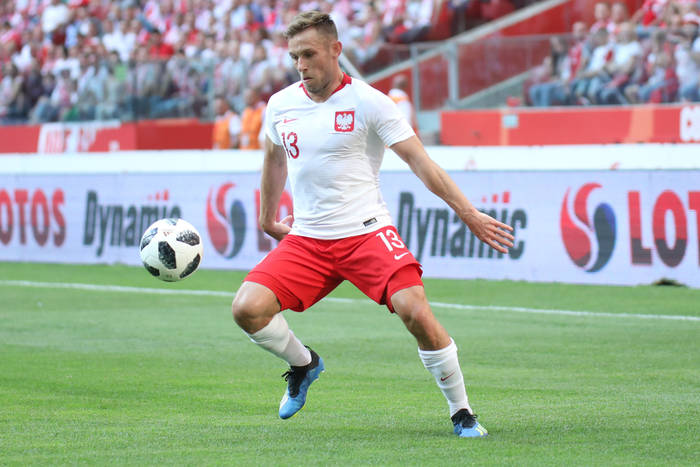Rybus nie zagra w najbliższych meczach reprezentacji Polski