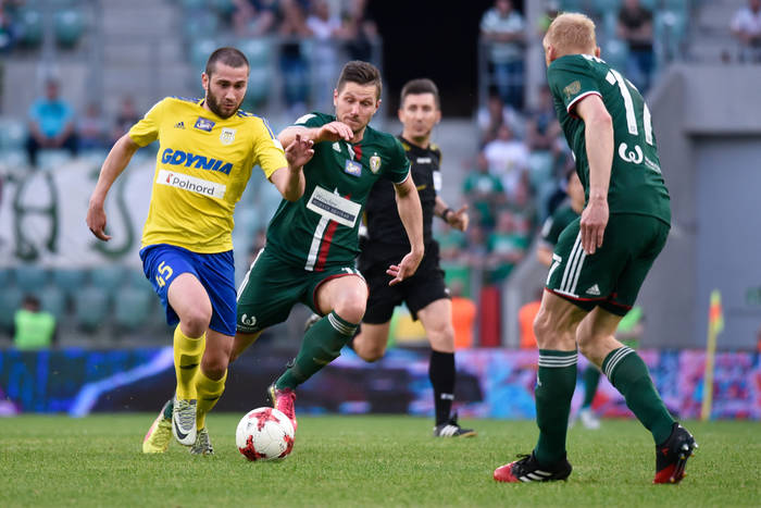 Luka Zarandia nie wróci do Ekstraklasy. Woli grać w Kazachstanie
