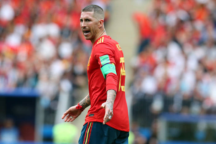 Hiszpania zaczęła eliminacje od zwycięstwa. Zadecydował gol Sergio Ramosa [WIDEO]