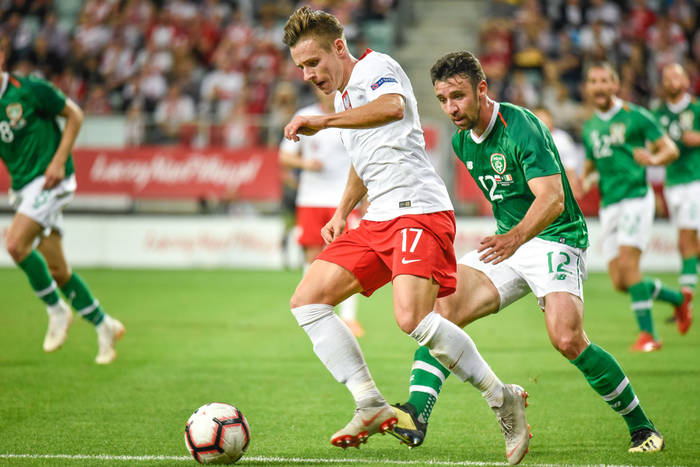 Zwycięski gol Damiana Kądziora w meczu Dinama Zagrzeb z NK Osijek
