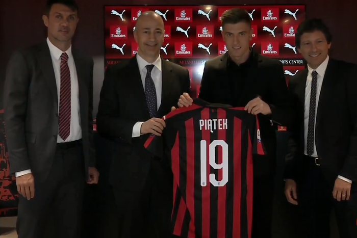 Krzysztof Piątek zaprezentowany jako nowy piłkarz AC Milanu!