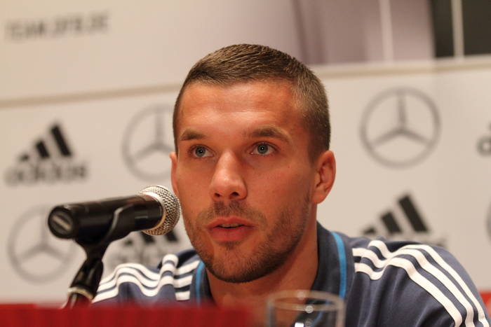 Lukas Podolski chce grać w Górniku Zabrze. "Chciałbym pomóc nie tylko na boisku, ale musi być plan"