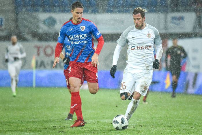 Piast Gliwice pokonał Zagłębie Lubin, choć przez 70 minut grał w osłabieniu