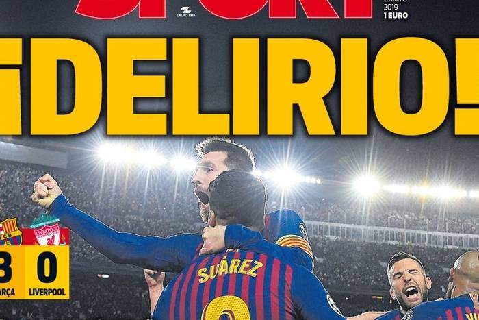 Hiszpańskie media w ekstazie. "Messi był supermenem Barcelony" Hiszpańskie media w ekstazie. "Messi był supermenem Barcelony"