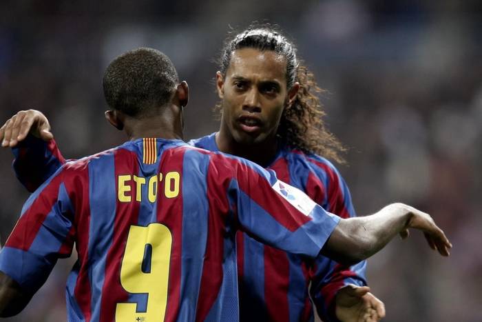Najlepsze duety w historii piłki nożnej Ronaldinho Eto'o