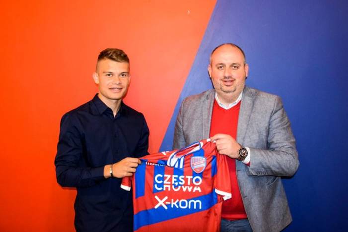 Raków Częstochowa przeprowadził pierwszy transfer po awansie do Ekstraklasy Kamil Piątkowski