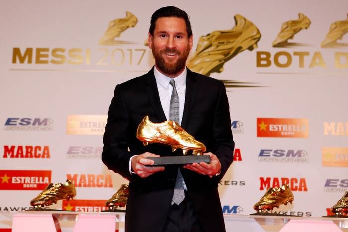 Złoty But powędrował w ręce Lionela Messiego. To już szósta taka nagroda Argentyńczyka w karierze Lionel Messi Złoty But