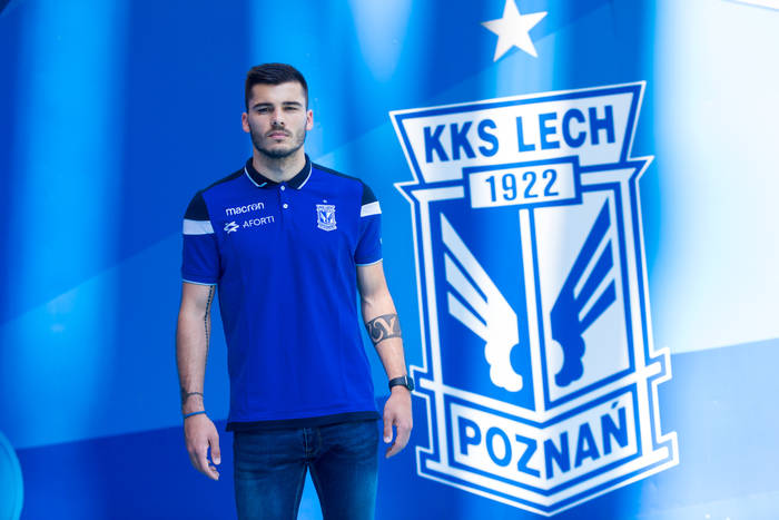 Nowy piłkarz Lecha Poznań: Czuję się tu jak w domu