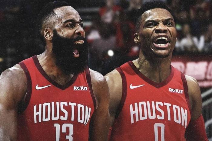Hitowy transfer w NBA! Russell Westbrook i James Harden znów w jednym klubie! James Harden Russell Westbrook