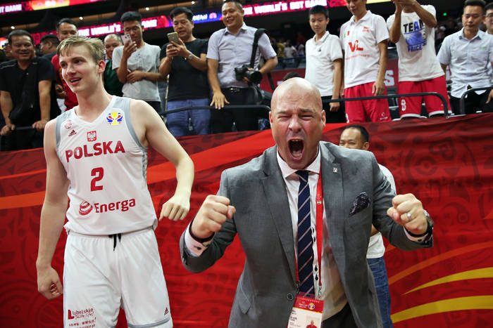 Trener polskich koszykarzy: Jestem dumny z tego, jak reprezentujemy Polskę
