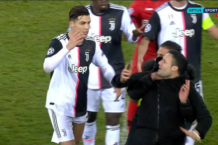 Cristiano Ronaldo wpadł w furię. Gwiazdor Juventusu przepędził natarczywego kibica [WIDEO]