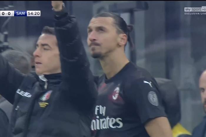 Zlatan Ibrahimović znów zagrał dla Milanu! San Siro oszalało [WIDEO]