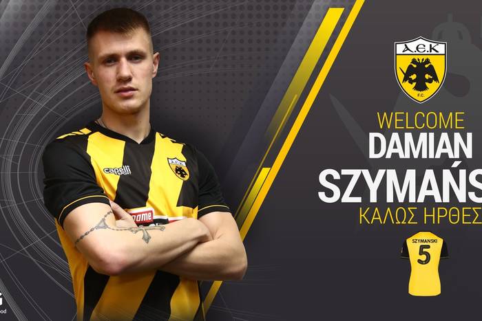 Media: Damian Szymański zostanie w Atenach. AEK podjął decyzję ws. polskiego piłkarza