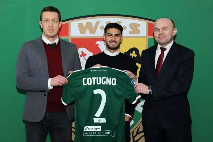 Guillermo Cotugno został nowym zawodnikiem Śląska Wrocław