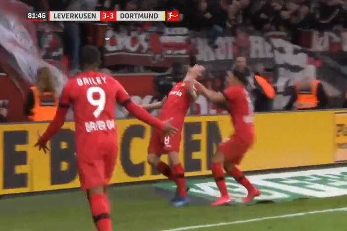 Szalony mecz w Leverkusen! Siedem goli i zwycięstwo Bayeru nad Borussią [WIDEO]