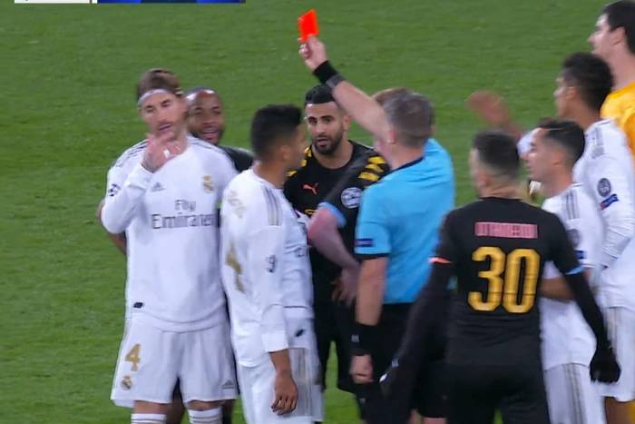 Manchester City odrobił straty i wygrał z Realem Madryt. Czerwony Sergio Ramos antybohaterem [WIDEO]
