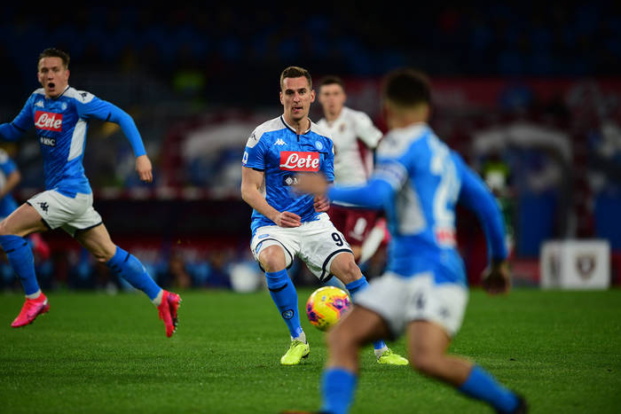 Media: Napoli stawia twarde żądania za Arkadiusza Milika. "Andrea Agnelli nie stracił nadziei na transfer" Media: Napoli stawia twarde żądania za Arkadiusza Milika. "Andrea Agnelli nie stracił nadziei na transfer"