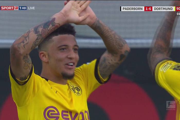 6:1! Borussia Dortmund rozbiła autsajdera Bundesligi. Hat-trick Jadona Sancho