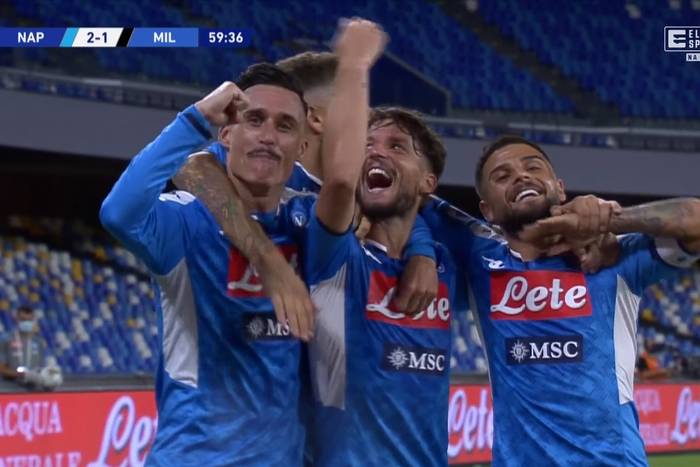 Cztery gole w hicie Serie A, Napoli zremisowało z Milanem. Gianluigi Donnarumma się nie popisał [WIDEO]