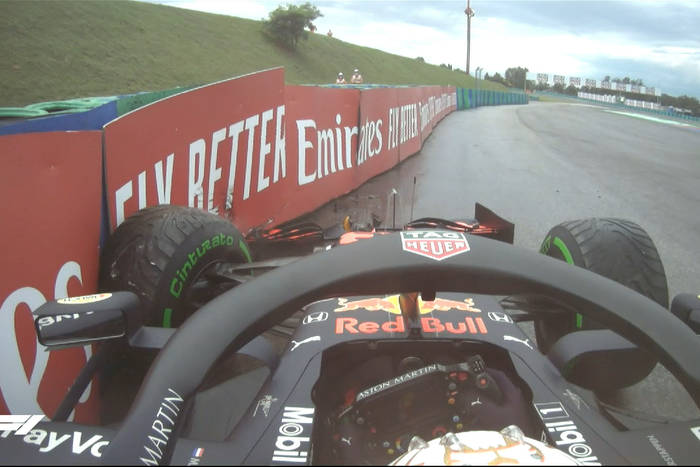 Max Verstappen rozbił bolid przed startem GP Węgier! [WIDEO]